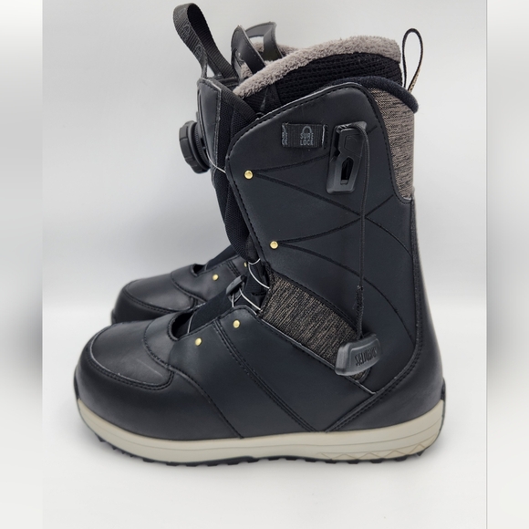 Women's Solomon Ivy Boa SJ Snowboard Boots - Picture 5 of 11